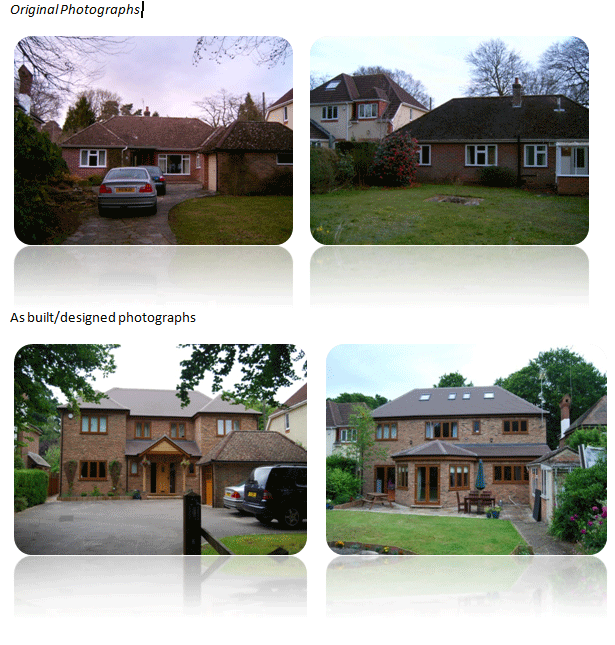 Extensions and alterations to existing bungalow to form house, Chandlers Ford, Eastleigh